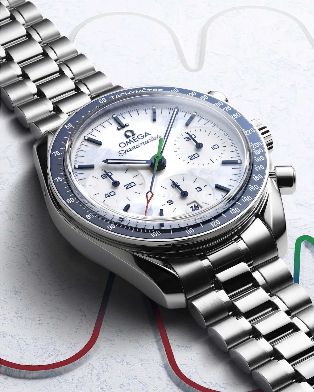 OMEGA Speedmaster 38 mm Milano Cortina 2026 : une édition spéciale pour les Jeux paralympiques d’hiver