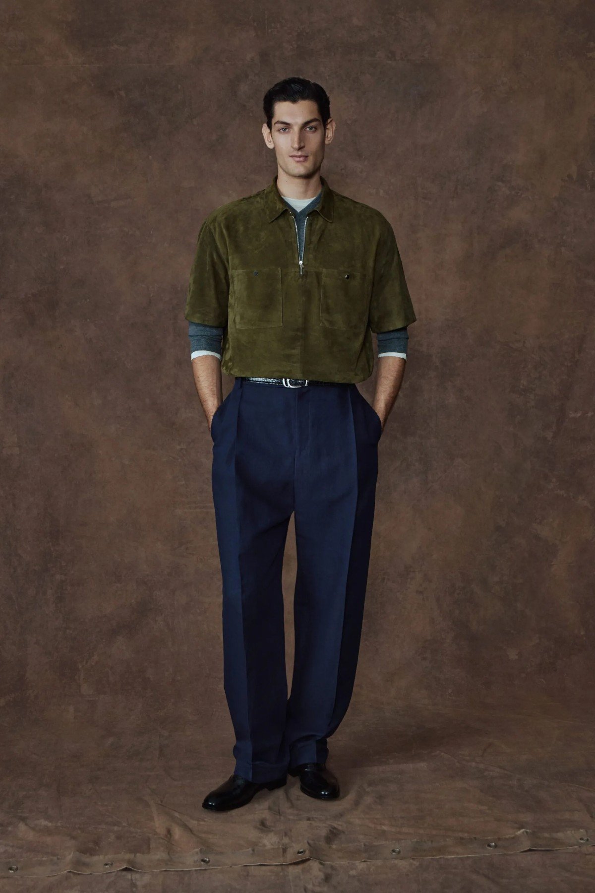 Ferragamo Pré-Automne 2026 : Maximilian Davis dessine un homme libre, souple et profondément élégant