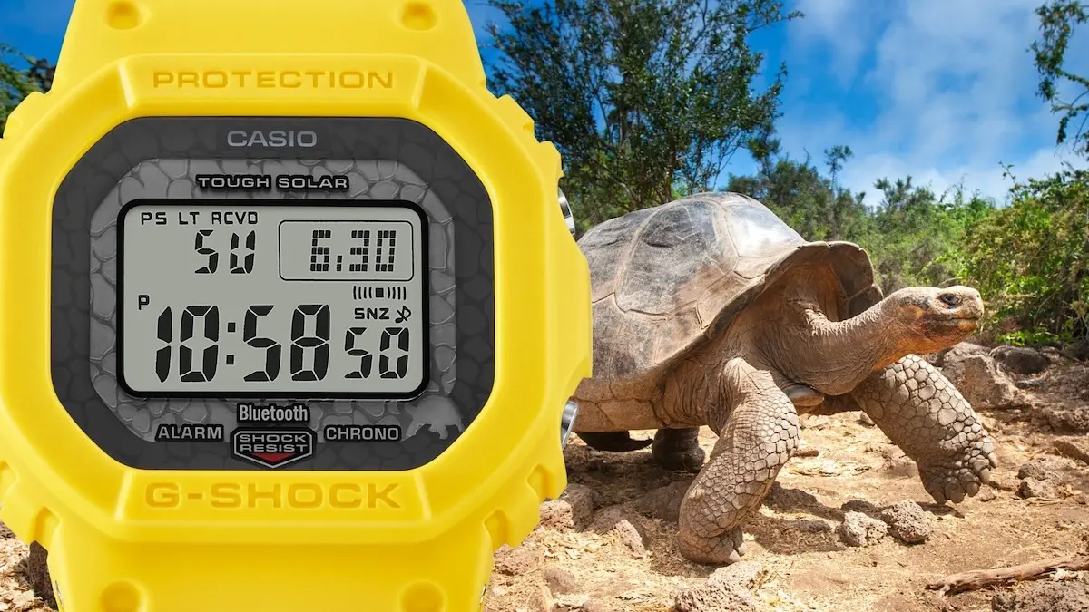 Aux Galápagos, G-SHOCK saisit l’esprit du vivant avec une collection engagée en hommage aux espèces emblématiques