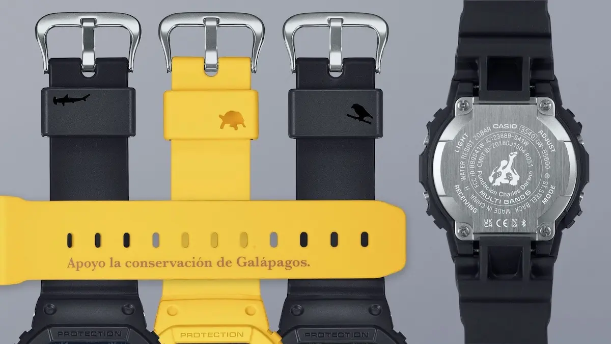 Aux Galápagos, G-SHOCK saisit l’esprit du vivant avec une collection engagée en hommage aux espèces emblématiques