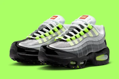 La Air Max 95 OG Big Bubble « Neon » version LEGO, entre héritage et fun