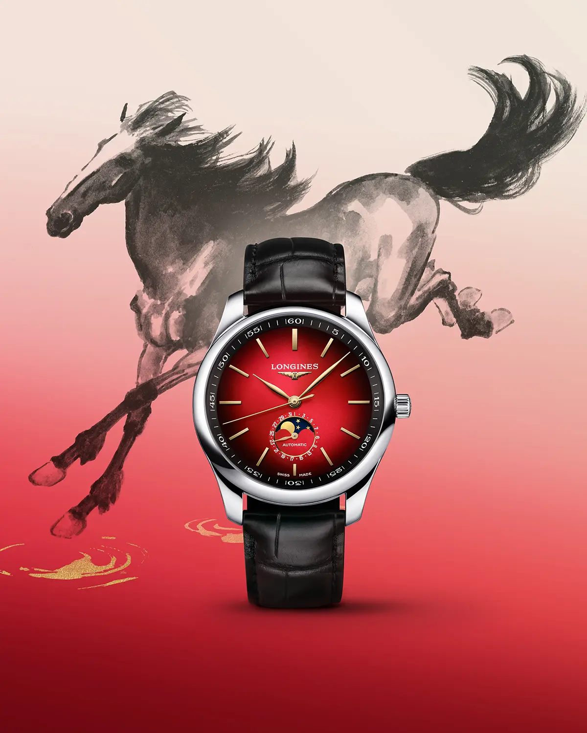 Longines Master Collection Year of the Horse 1 Longines Master Collection Year of the Horse : une édition lunaire entre art chinois et horlogerie suisse