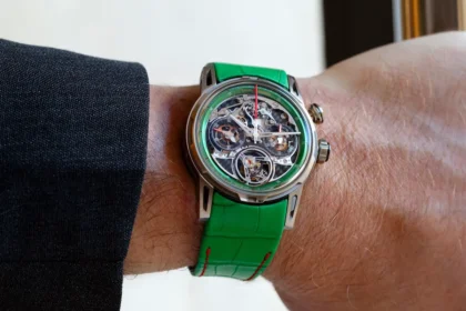 Impulsion Titanium Green, l’audace mécanique signée Louis Moinet