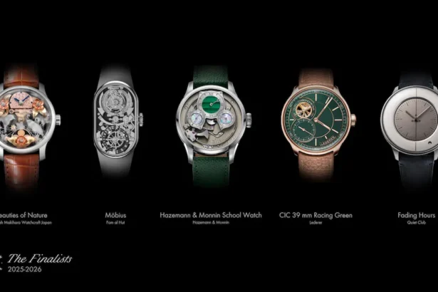 Cinq talents, une vision : les finalistes du Louis Vuitton Watch Prize 2026