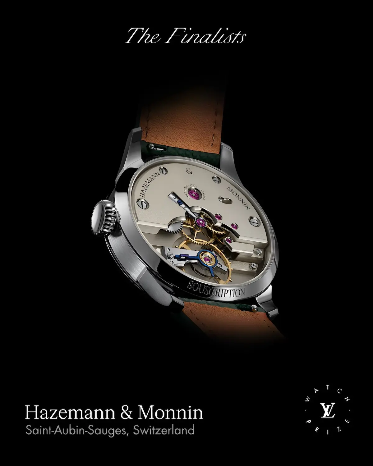 Cinq talents, une vision : les finalistes du Louis Vuitton Watch Prize 2026