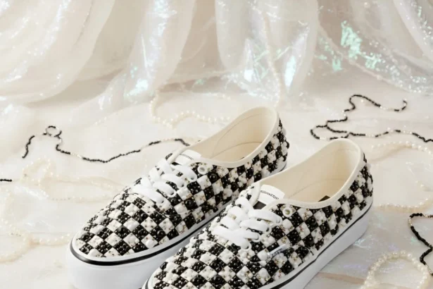 Quand Mattias Gollin transforme la Vans Authentic en œuvre d’art scintillante