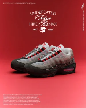 À Tokyo, UNDEFEATED orchestre l’un des drops Air Max 95 les plus radicaux de l’année