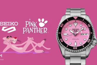 Seiko 5 Sports Pink Panther : la pop culture au poignet, sans compromis mécanique