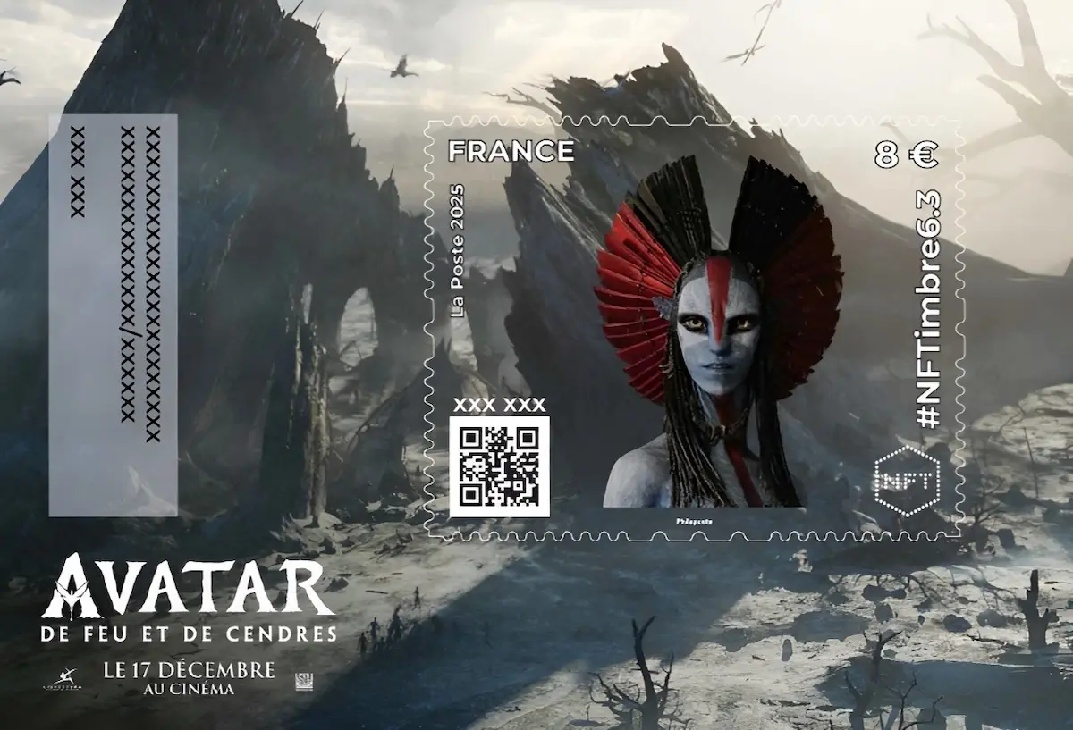 Timbres Avatar 2 Timbres Avatar : La Poste lance une collection exclusive NFT qui va séduire les fans et les collectionneurs