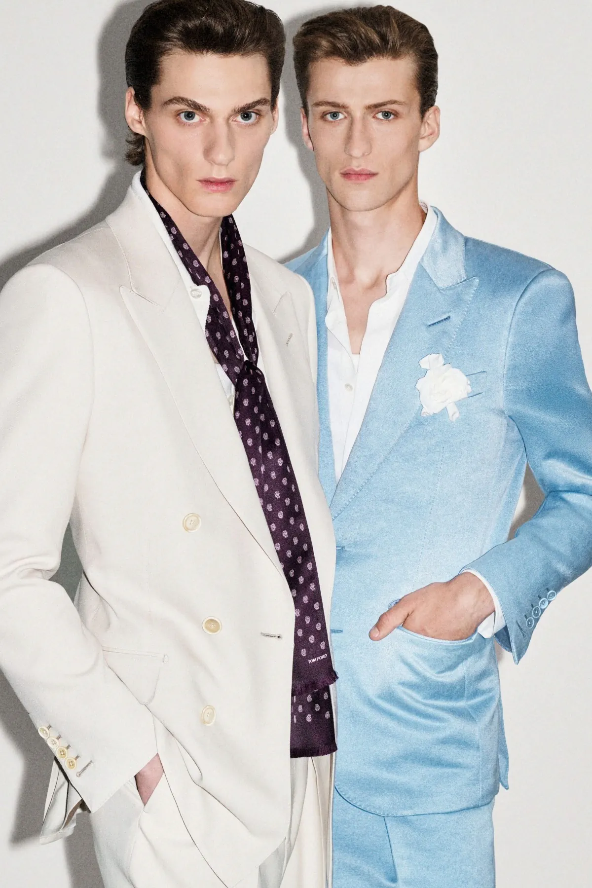 Haider Ackermann réinvente le désir masculin chez Tom Ford avec la collection Croisière 2026