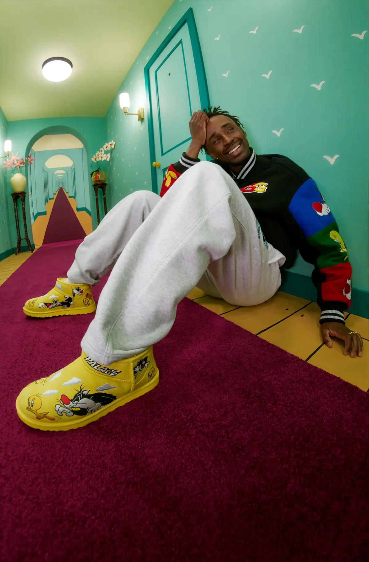 UGG x Palace 4 UGG x Palace : la collab automne-hiver qui réinvente Titi et Sylvestre en icônes streetwear