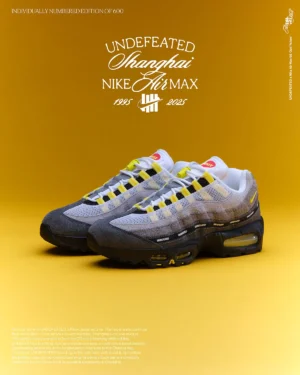 UNDEFEATED x Nike Air Max 95 « Shanghai » : une édition ultra-limitée à 600 paires