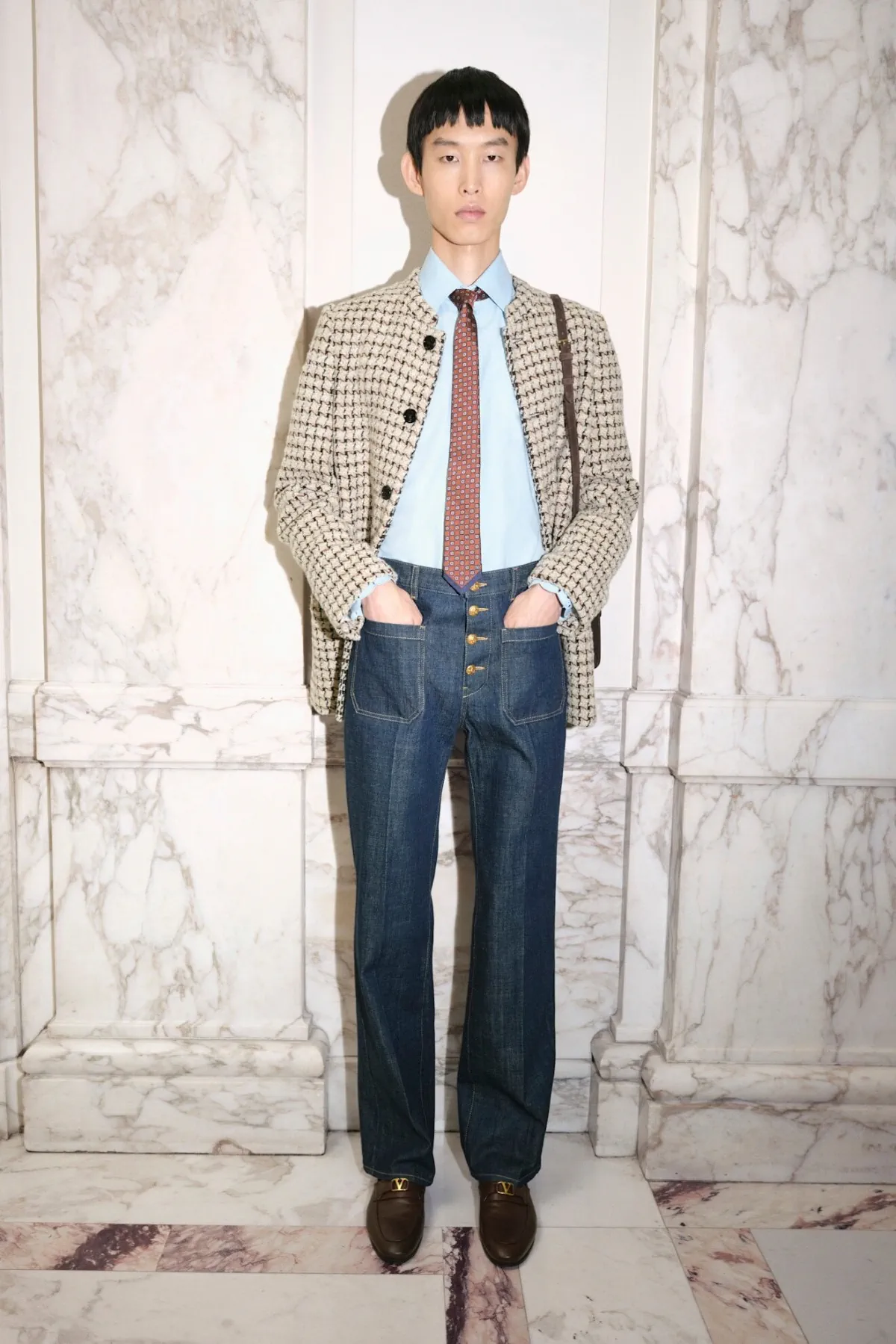Valentino Pré-Automne 2026 Homme : Alessandro Michele surprend avec un minimalisme radical