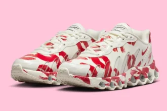 Quand Vaquera revisite la Nike Air Max DN8 avec une pluie de baisers rouges