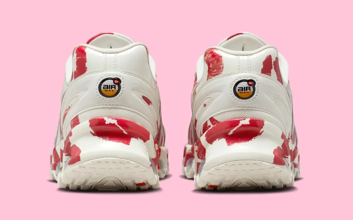 Vaquera x Nike Air Max DN8 4 Quand Vaquera revisite la Nike Air Max DN8 avec une pluie de baisers rouges