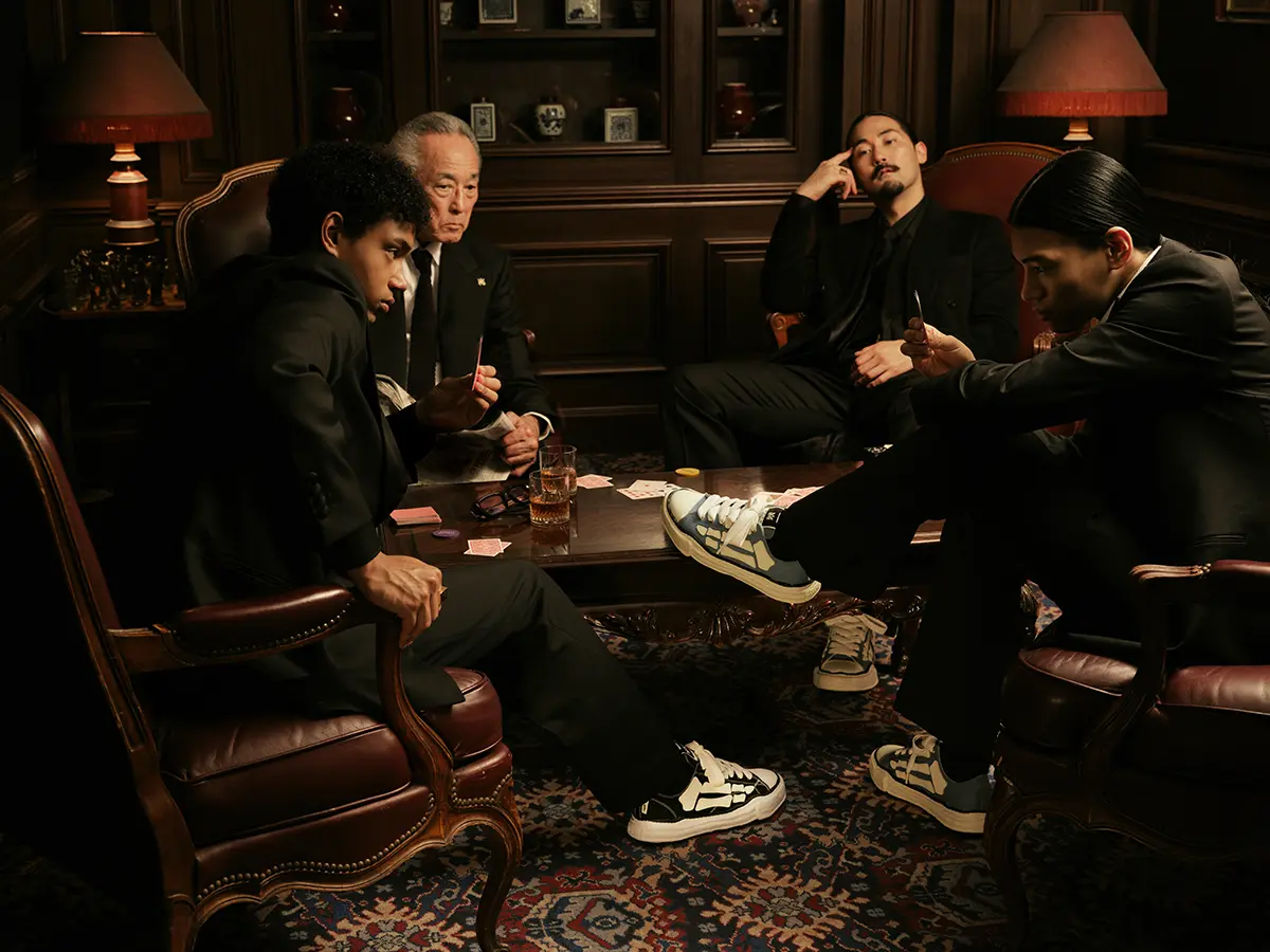 Une sneaker, deux visions : AMIRI x Maison MIHARA YASUHIRO, chapitre II