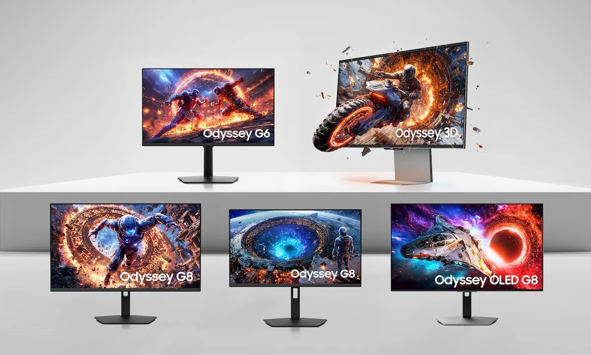 CES 2026 Samsung Moniteurs Odyssey 0 6K 3D, 1 040 Hz : jusqu’où Samsung pousse les moniteurs Odyssey ?