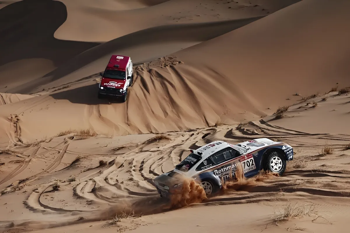 Dakar 2026 – Étape 7 : Luciano Benavides frappe fort, Sanders résiste, Ekström se rapproche