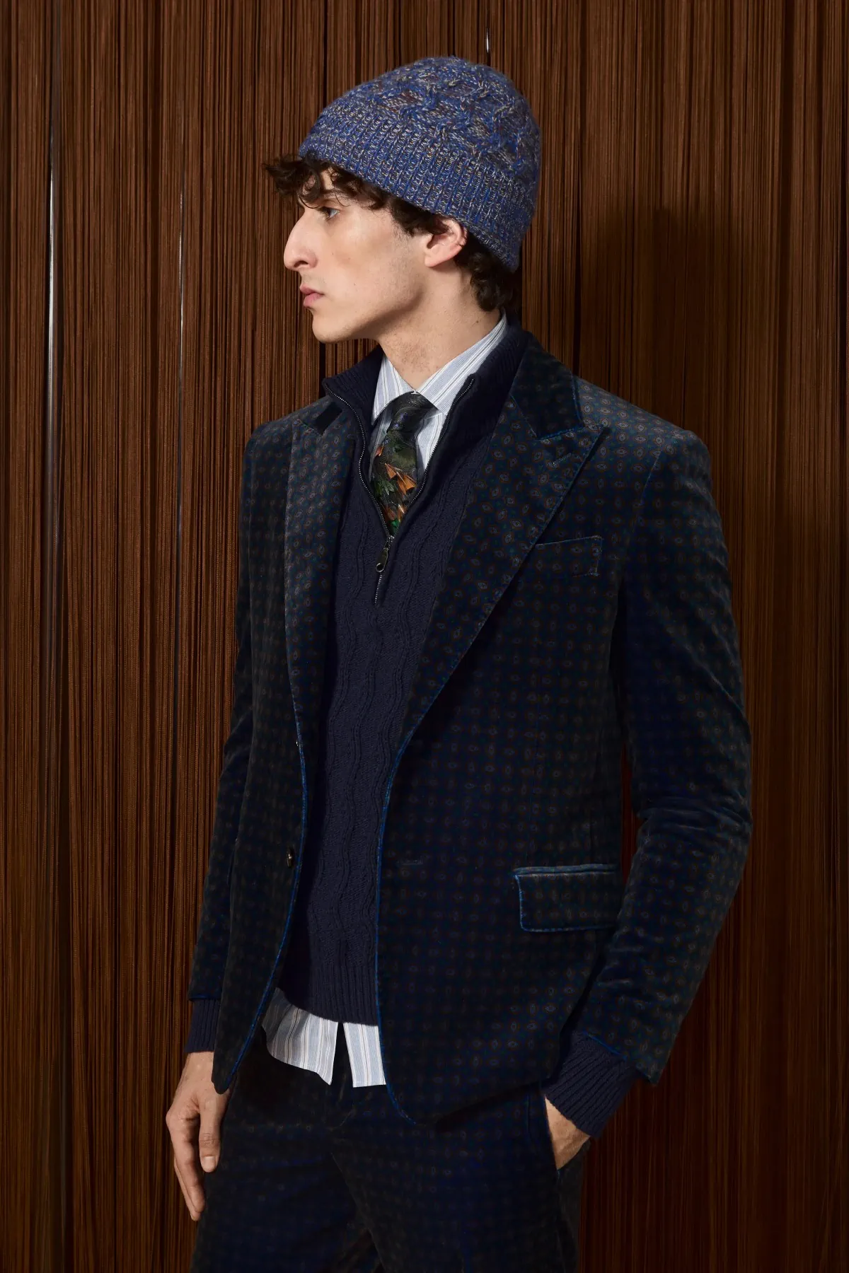 ETRO Automne 2026 : quand l’élégance flirte avec l’animalité