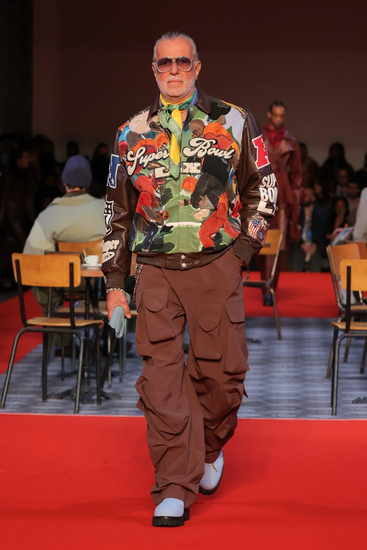 Vincent Cassel héros dystopique du défilé KidSuper automne 2026