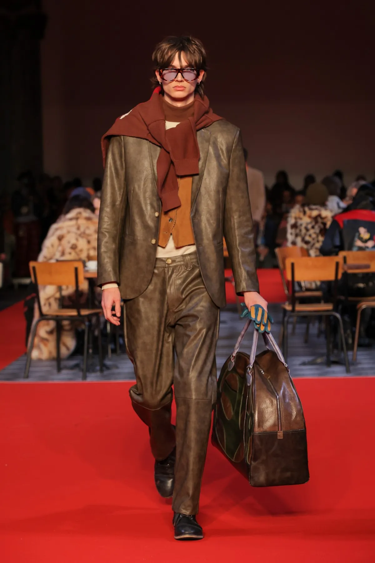 Vincent Cassel héros dystopique du défilé KidSuper automne 2026