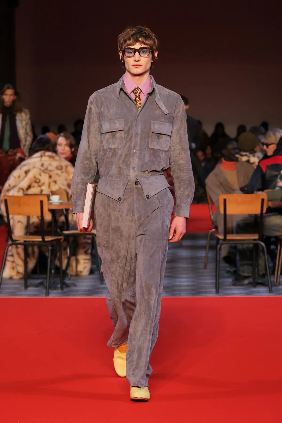 Vincent Cassel héros dystopique du défilé KidSuper automne 2026