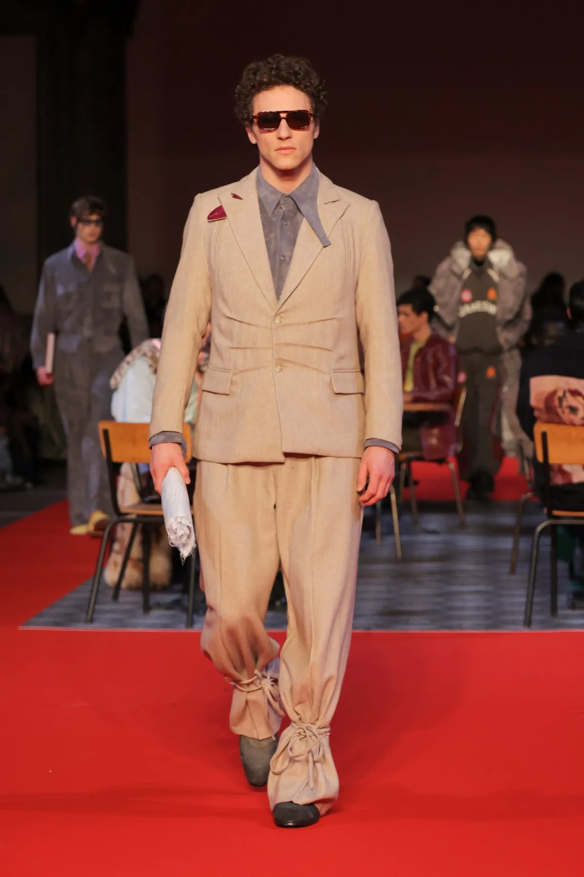 Vincent Cassel héros dystopique du défilé KidSuper automne 2026