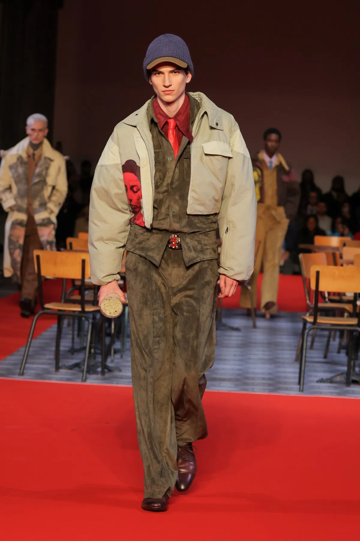 Vincent Cassel héros dystopique du défilé KidSuper automne 2026