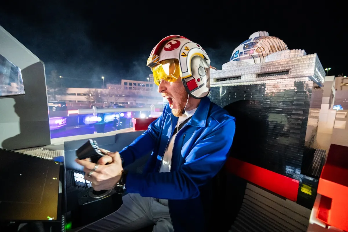 LEGO SMART Play transforme la Sphère de Las Vegas en Étoile de la Mort géante