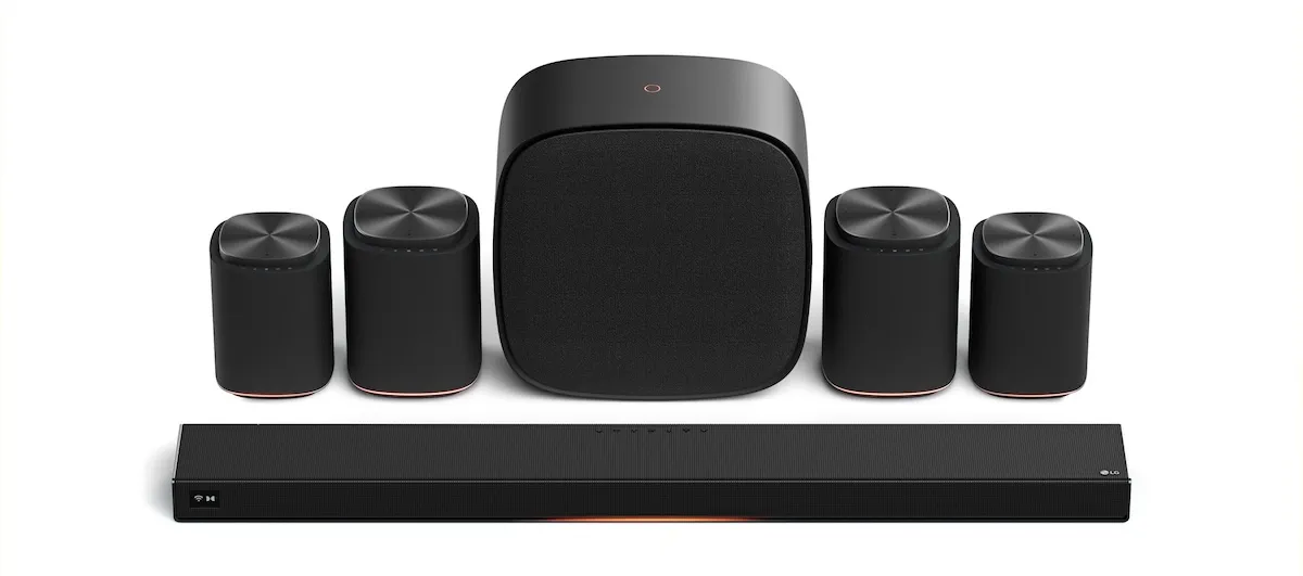 LG Sound Suite : enfin un home cinéma Dolby Atmos sans câbles ni prise de tête
