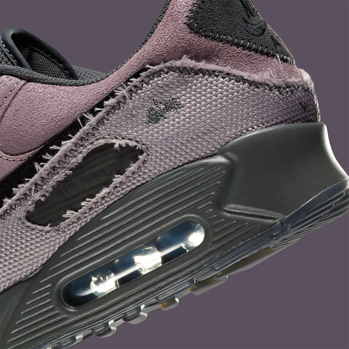 Une Air Max 90 abîmée… et fière de l’être