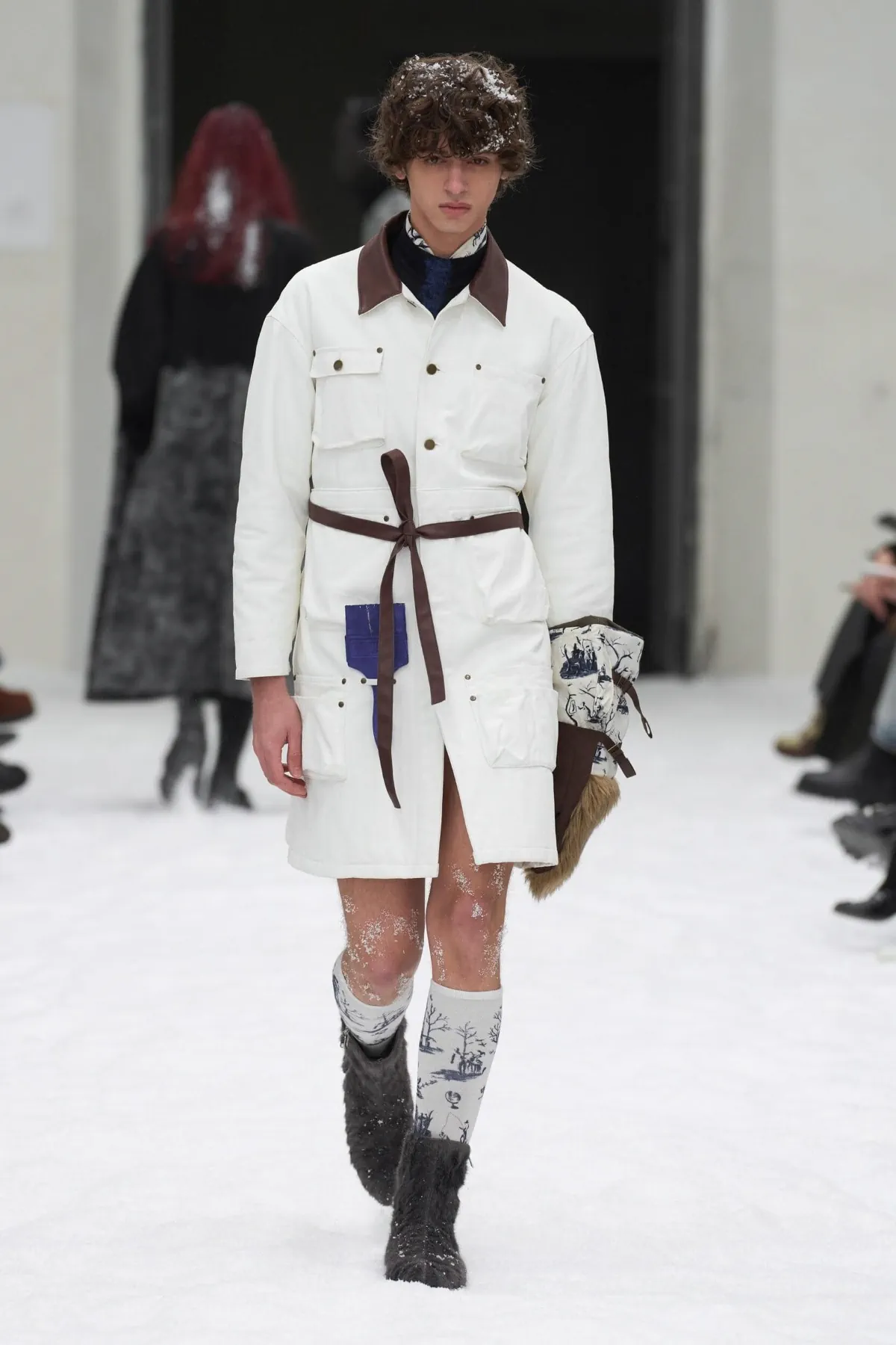 À Pitti Uomo, SHINYAKOZUKA fait tomber la neige japonaise sur l’Europe