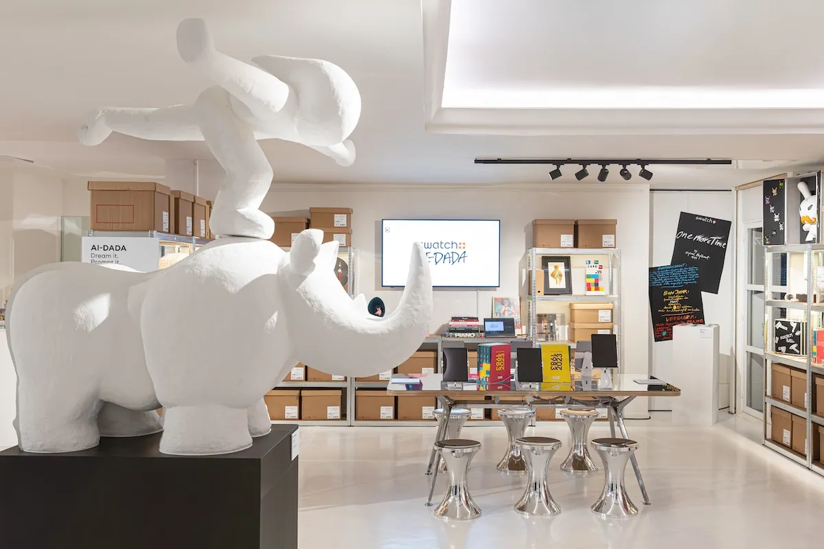 Swatch AI DADA Lab Paris 1 Swatch AI-DADA Lab Paris, immersion dans la montre 1/1 à l’ère de l’IA