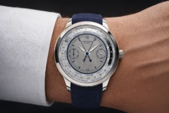 Andersen Genève Chronographe Rattrapante Worldtimer : première mondiale en platine limitée à 8 pièces