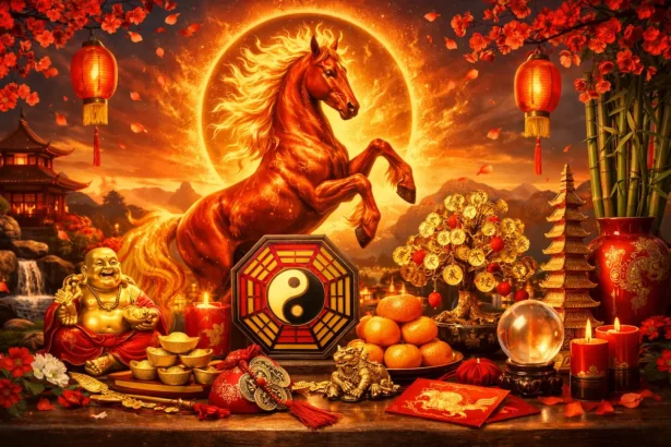 2026, année du Cheval de Feu : les secrets feng shui pour attirer chance et prospérité