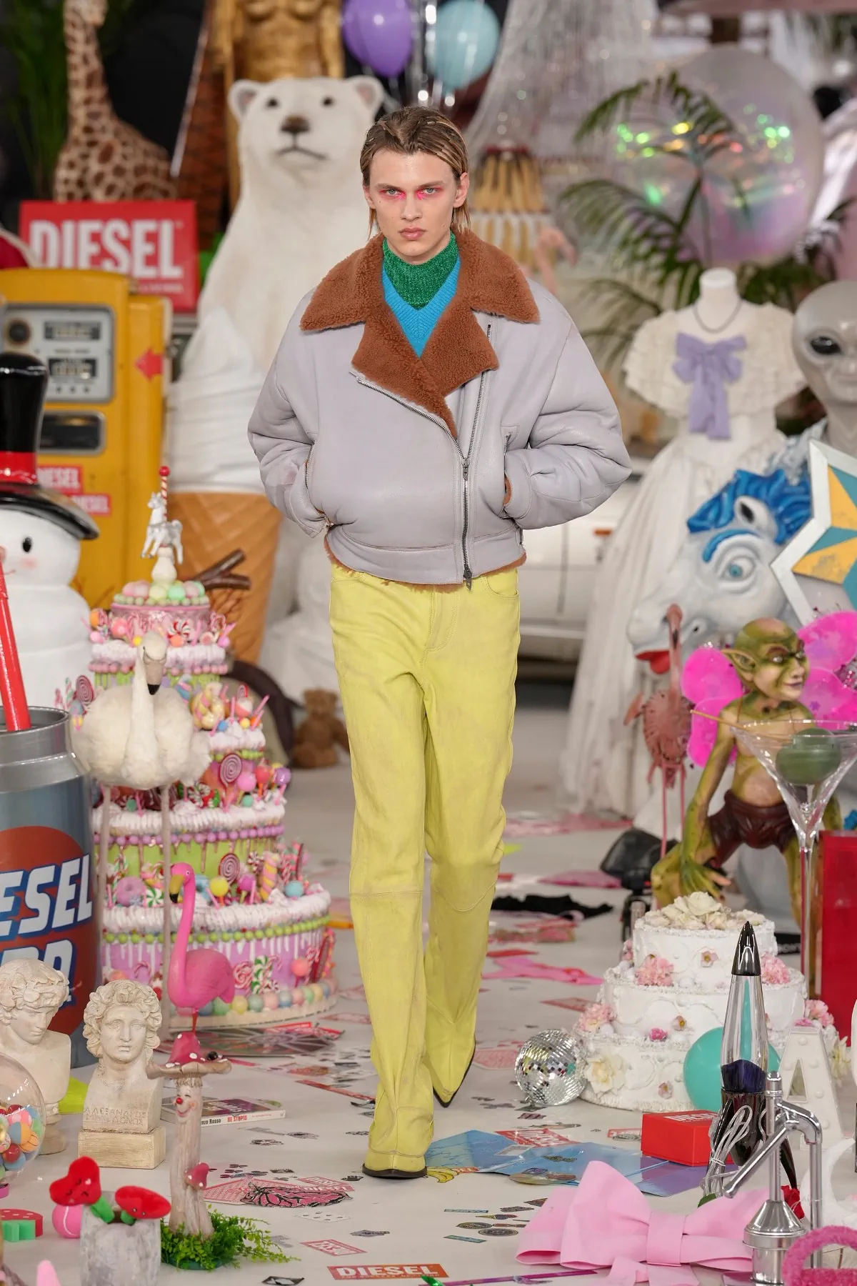 Diesel automne 2026 : Glenn Martens pousse le denim dans ses retranchements