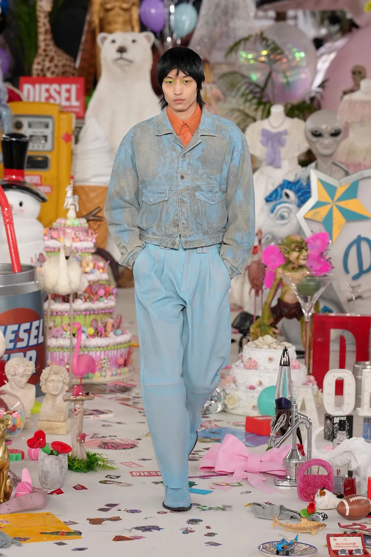 Diesel automne 2026 : Glenn Martens pousse le denim dans ses retranchements