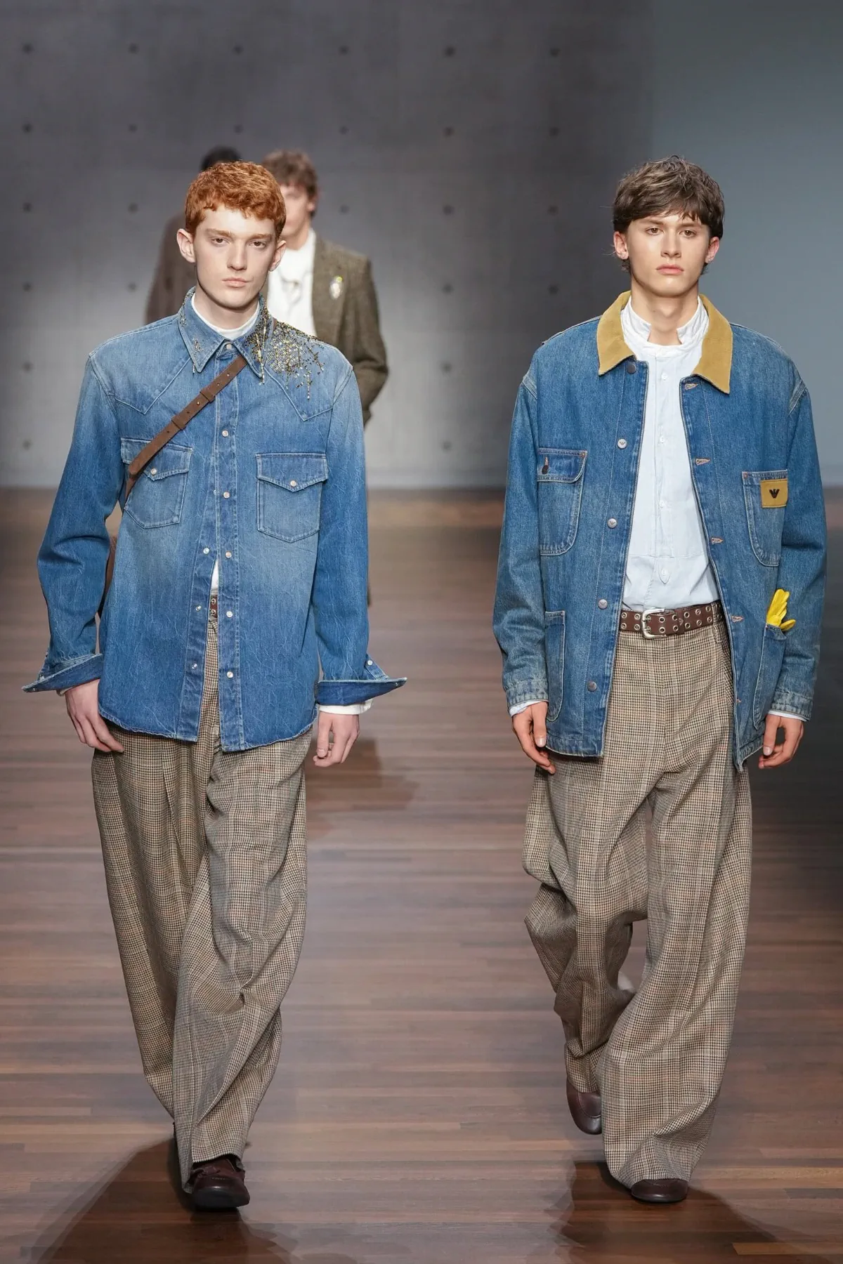 Emporio Armani automne 2026 : première collection de Silvana Armani et Leo Dell'Orco à Milan