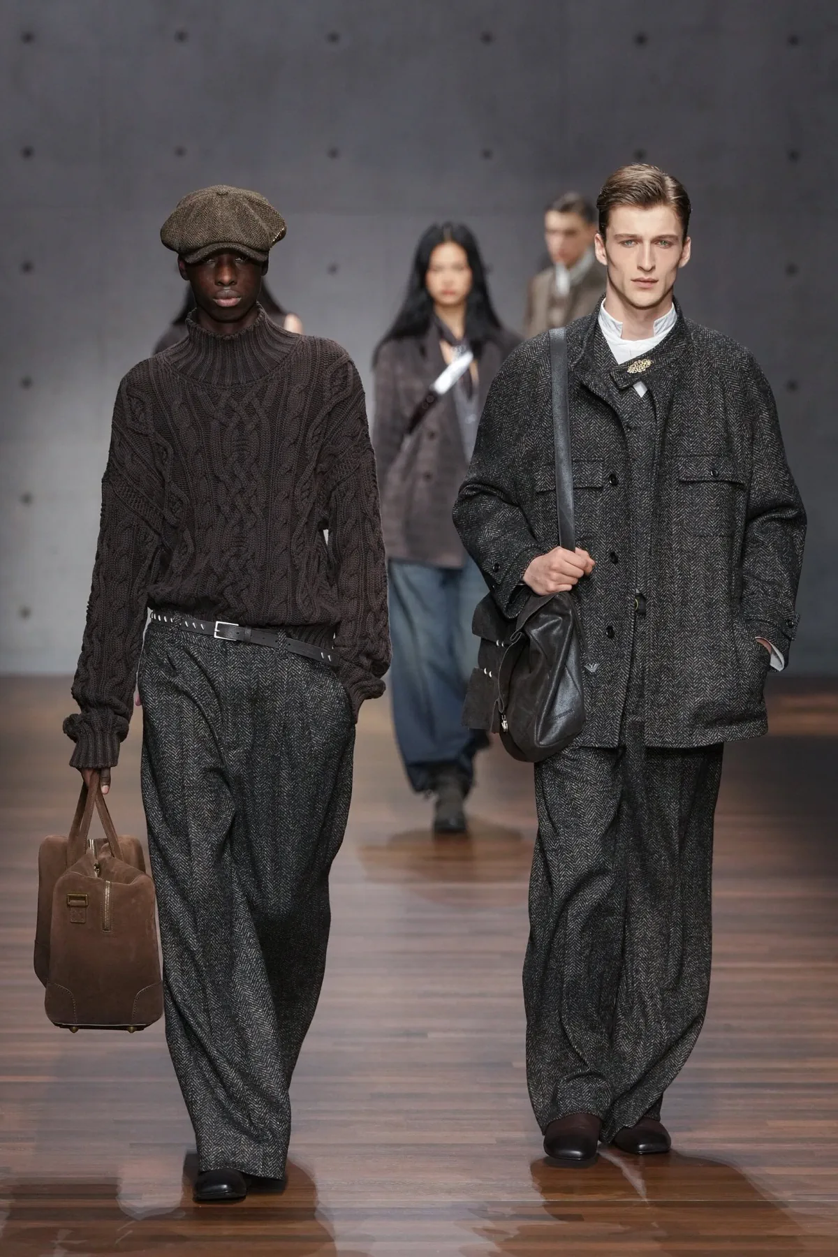 Emporio Armani automne 2026 : première collection de Silvana Armani et Leo Dell'Orco à Milan