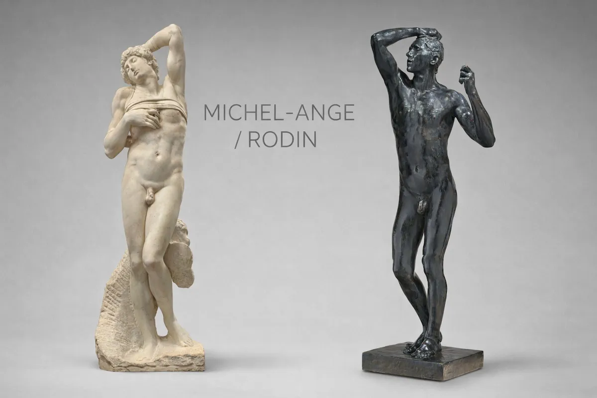 Quand la pierre respire : Michel-Ange et Rodin face à face au Louvre