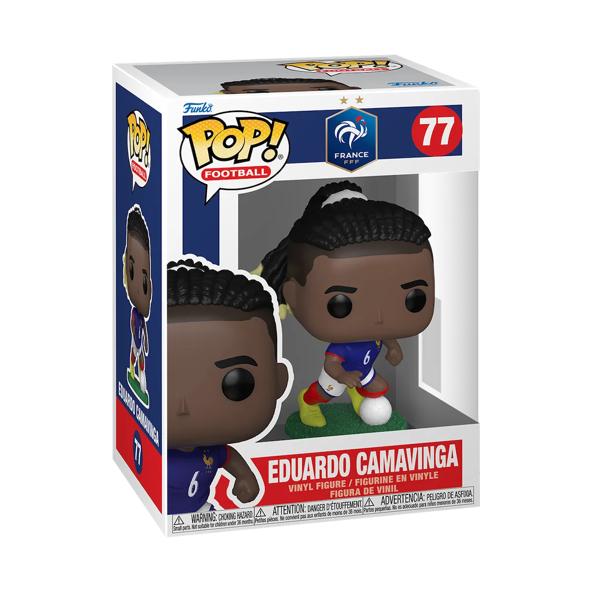 FUNKO x Federation Francaise de Football Eduardo Camavinga 1 Mbappé et les Bleus en figurines Pop! Vinyl : FUNKO frappe fort avant le Mondial 2026
