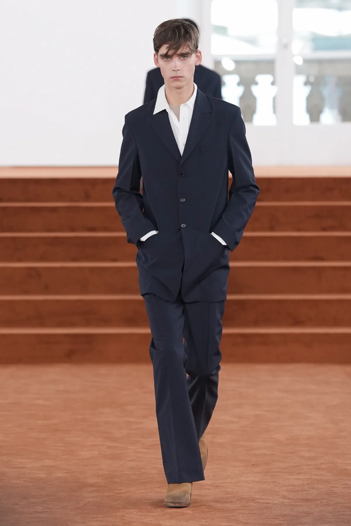 Jil Sander Fall Winter 2026 Milan Fashion Week 2 Jil Sander automne 2026 : Simone Bellotti réinvente le minimalisme par l’imperfection