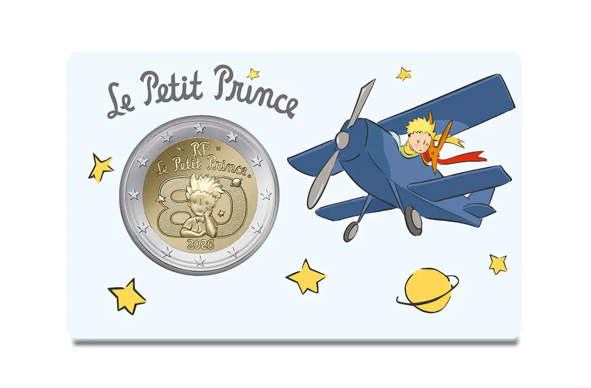 La Monnaie de Paris célèbre les 80 ans du Petit Prince avec une pièce de 2 euros