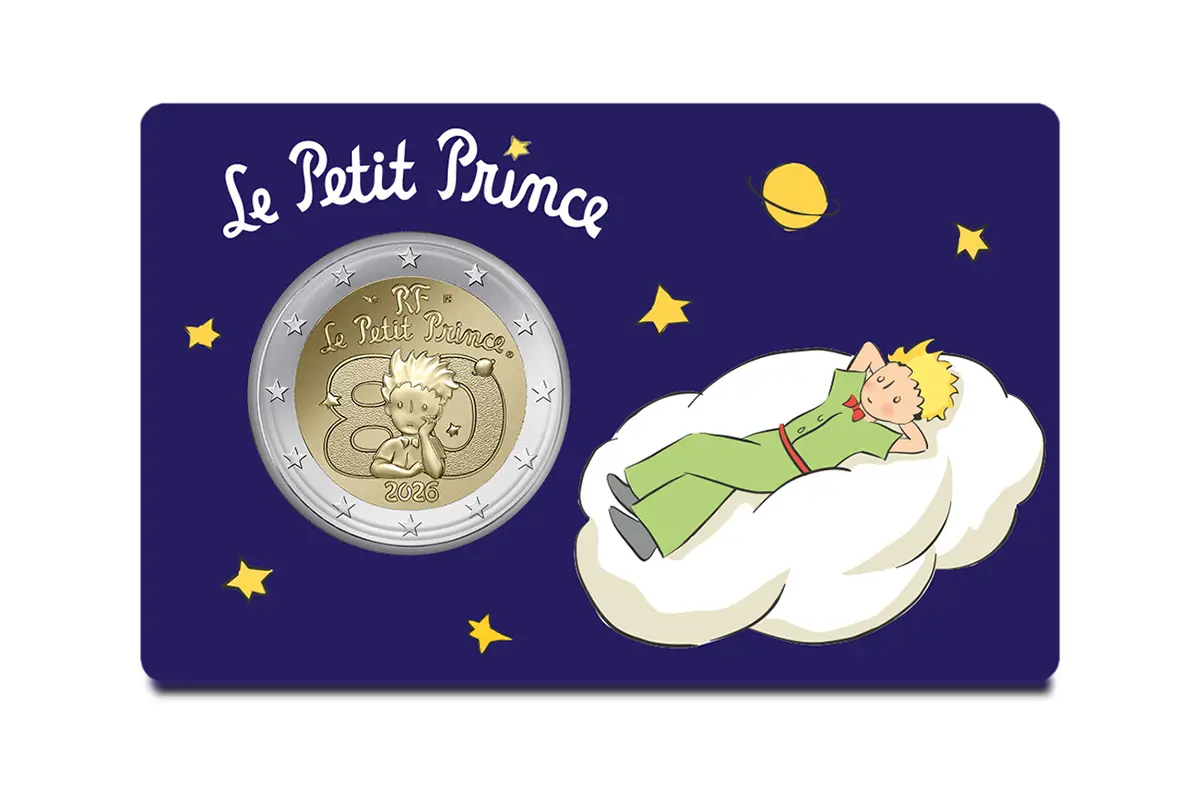 La Monnaie de Paris célèbre les 80 ans du Petit Prince avec une pièce de 2 euros