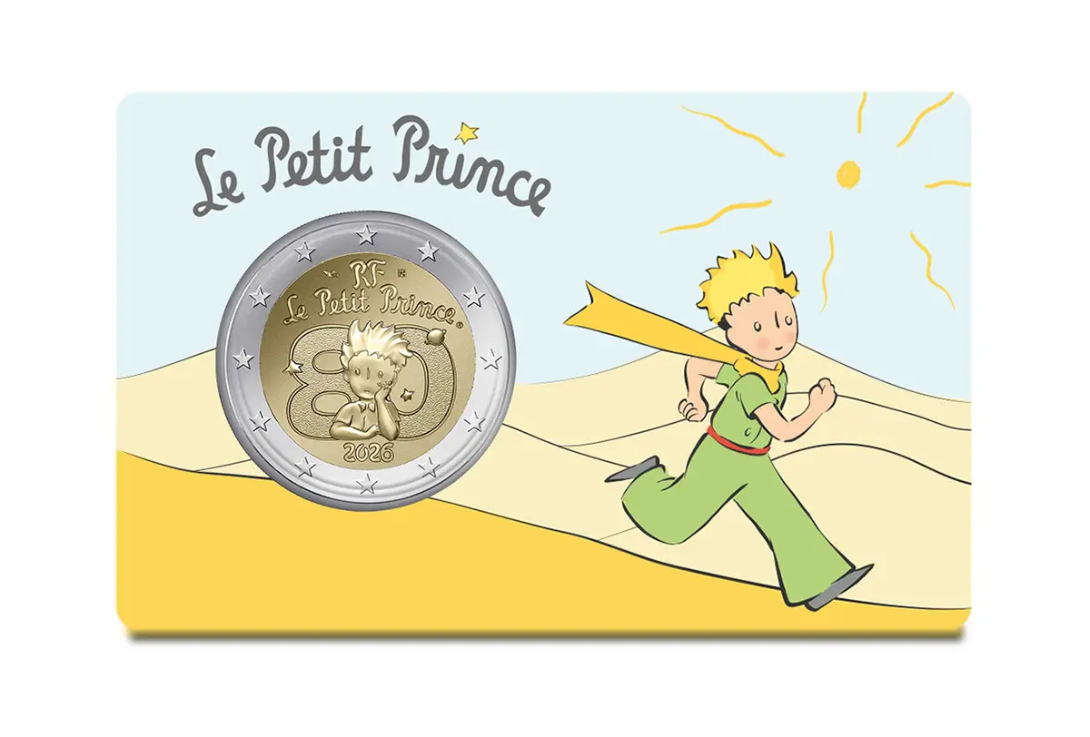 La Monnaie de Paris célèbre les 80 ans du Petit Prince avec une pièce de 2 euros