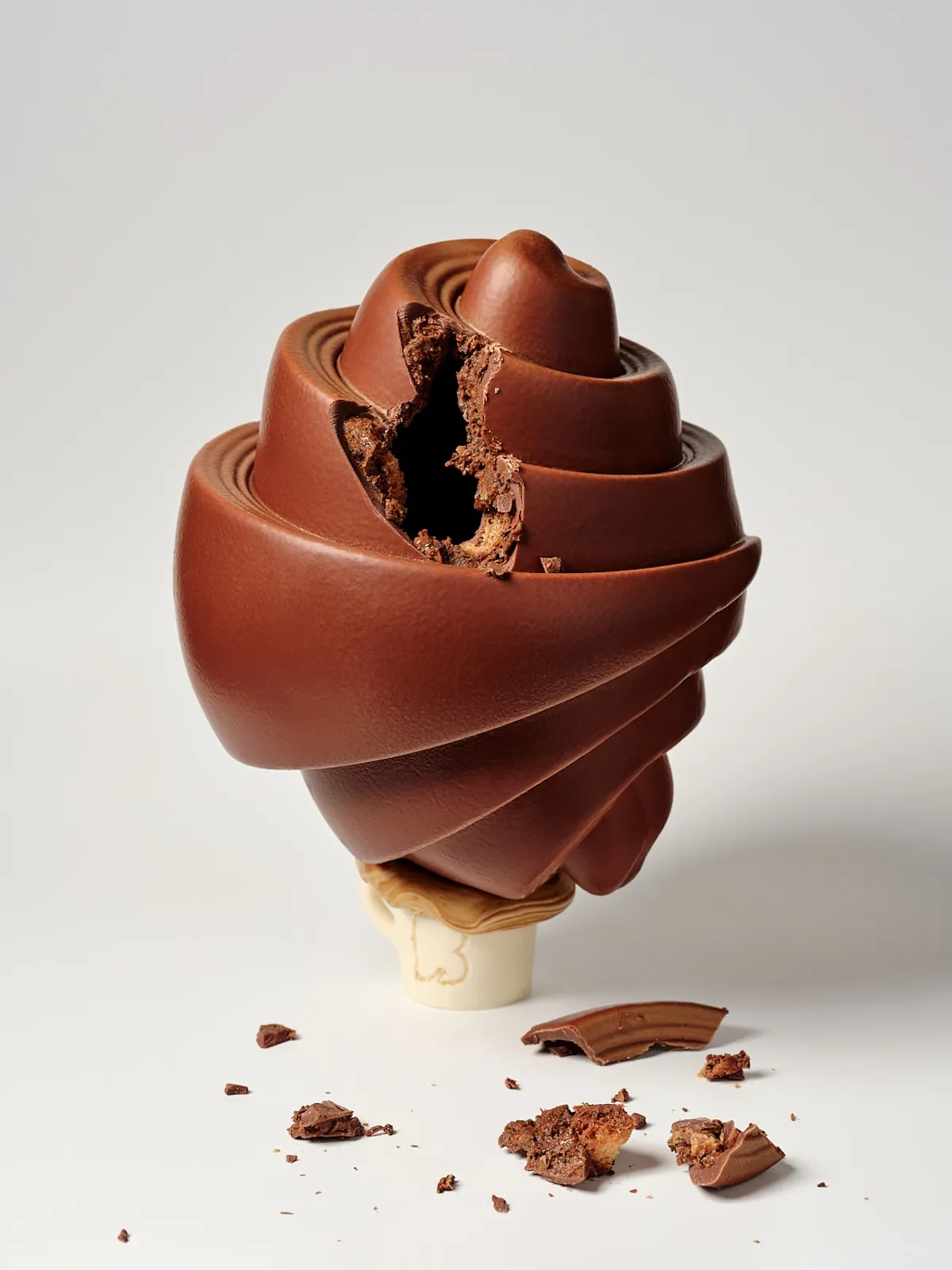 Les oeufs de Paques 2026 du Burgundy Paris 6 Œuf de Pâques 2026 à Paris : le café-croissant en chocolat du Burgundy Paris