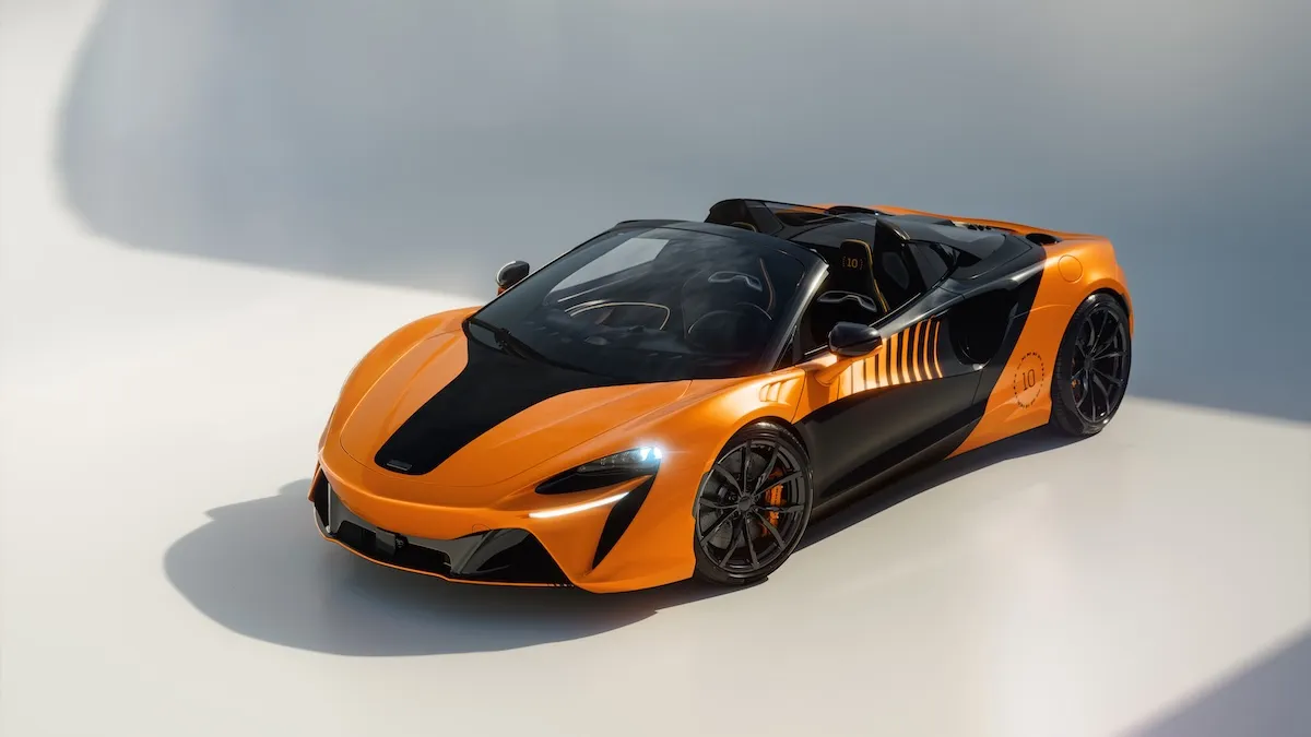 McLaren Artura Spider MCL39 Championship Edition : la supercar célébrant le 10ᵉ titre F1