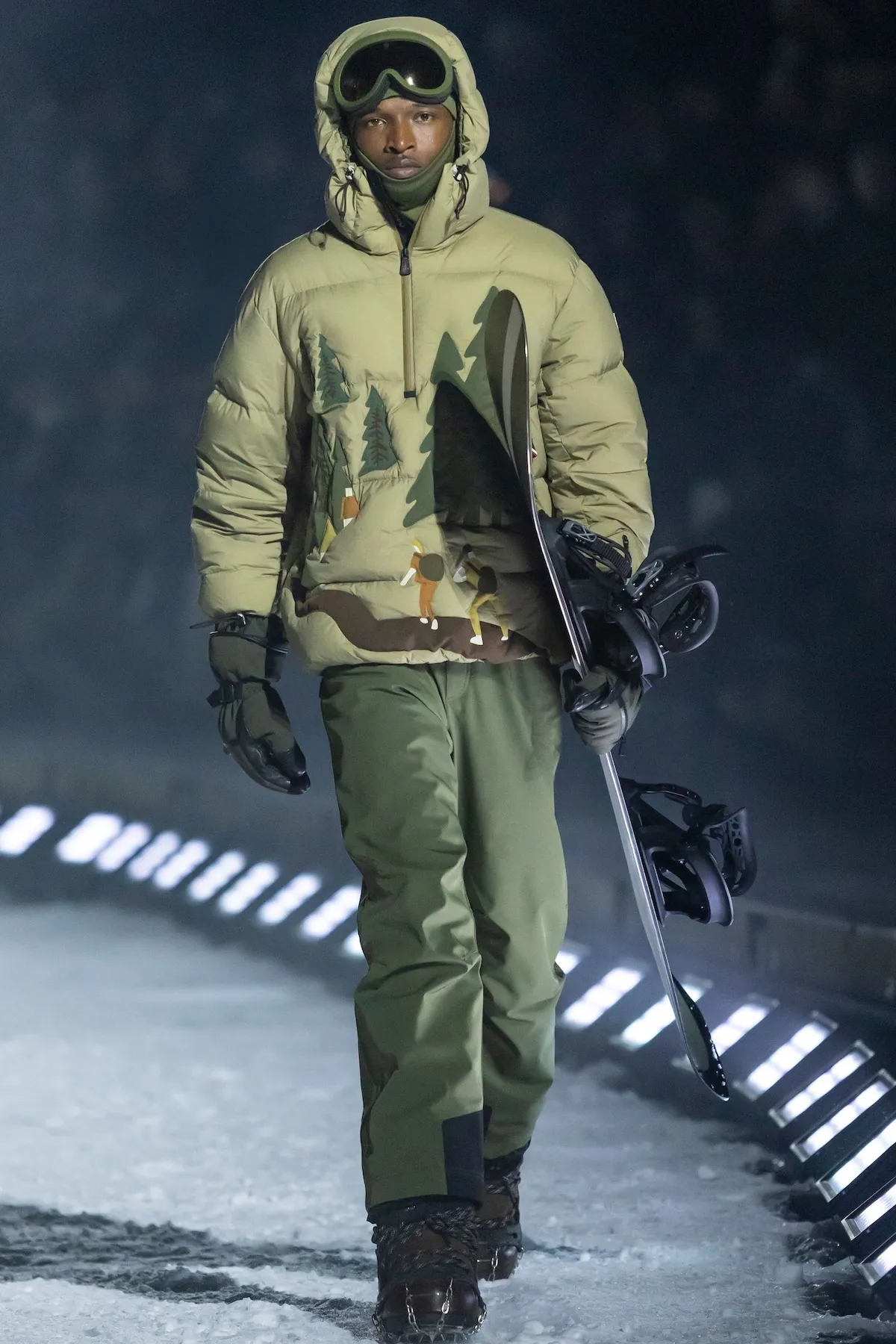 Moncler Grenoble automne 2026 : un défilé spectaculaire sous les étoiles d’Aspen