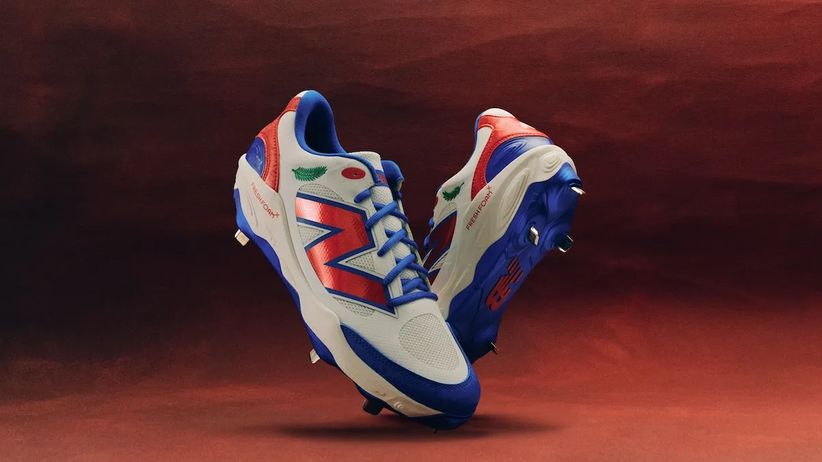 New Balance lance le pack International Baseball, des crampons qui parlent japonais, portoricain et dominicain