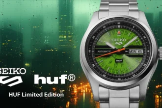 Seiko 5 Sports x HUF édition limitée 2026 : héritage Time Sonar et légitimité skate